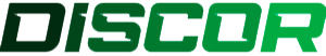 Logo DisCor con colores verdes